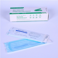 Self-sealing sterilizing bag